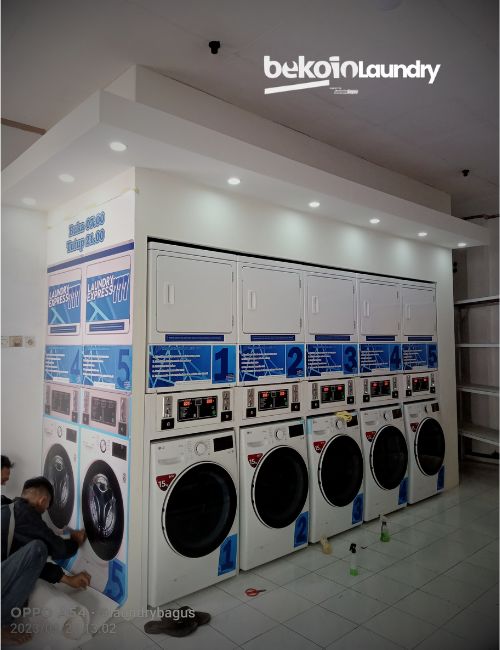 Box Partisi Laundry Modern